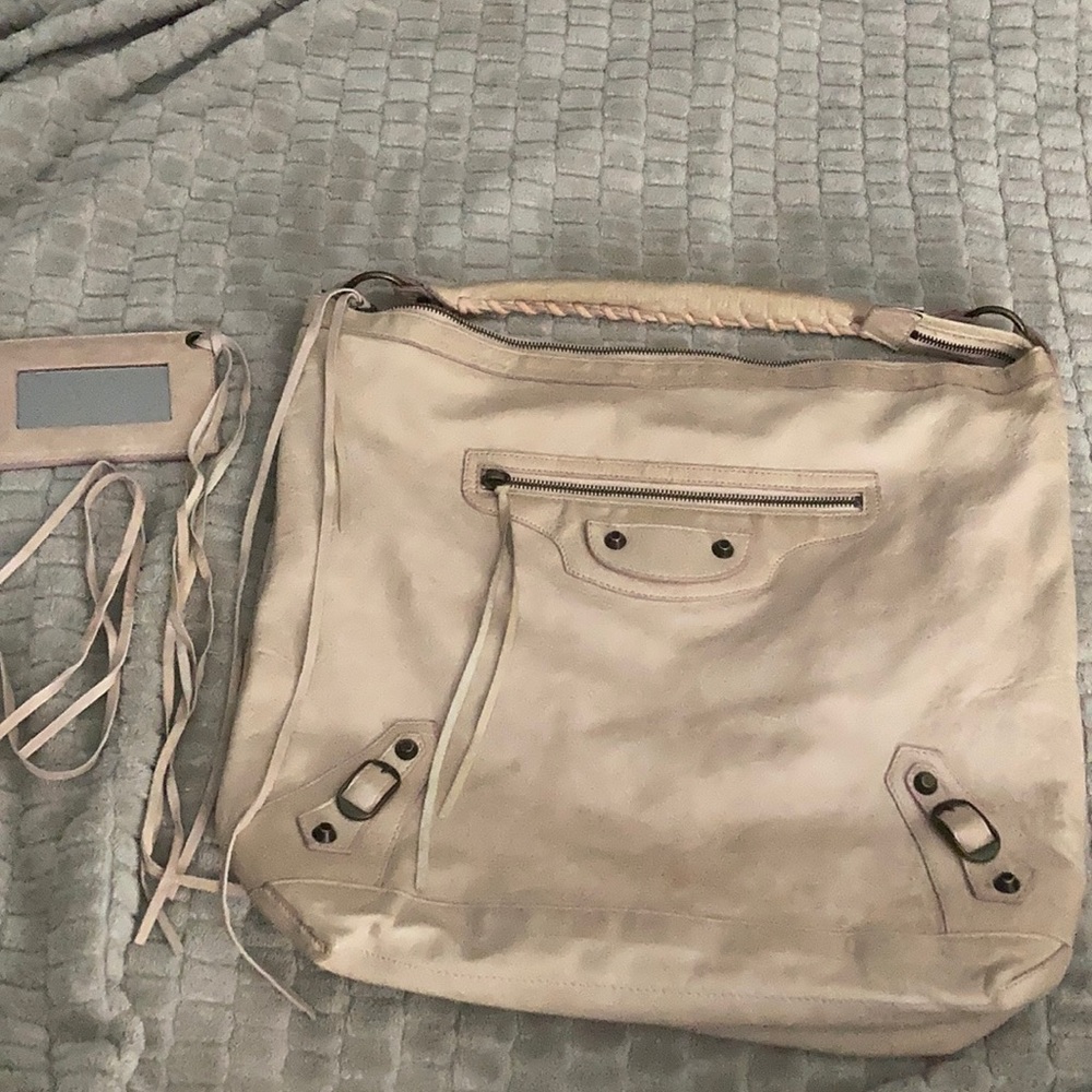 Balenciaga Chèvre 2006 Pale Rose Day bag